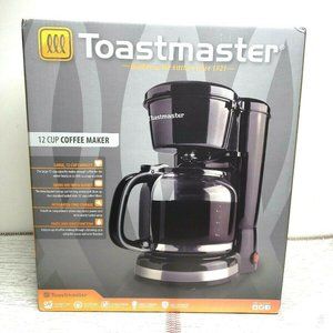 Toastmaster Coffee Maker 12 Cup Capacity.